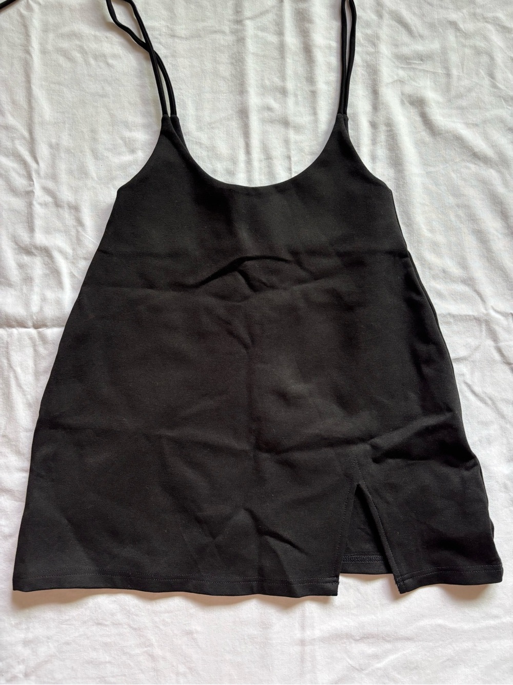 Tiger mist Black Spaghetti Strap Mini Dress/Top